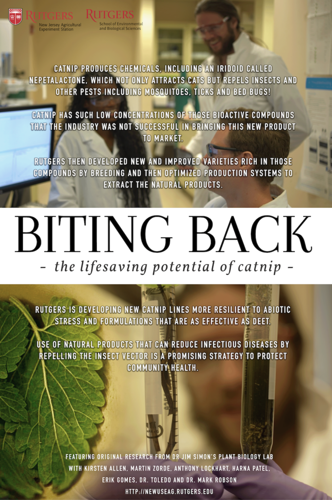 "Biting Back" Science Documentary Poster by Erin Quinn